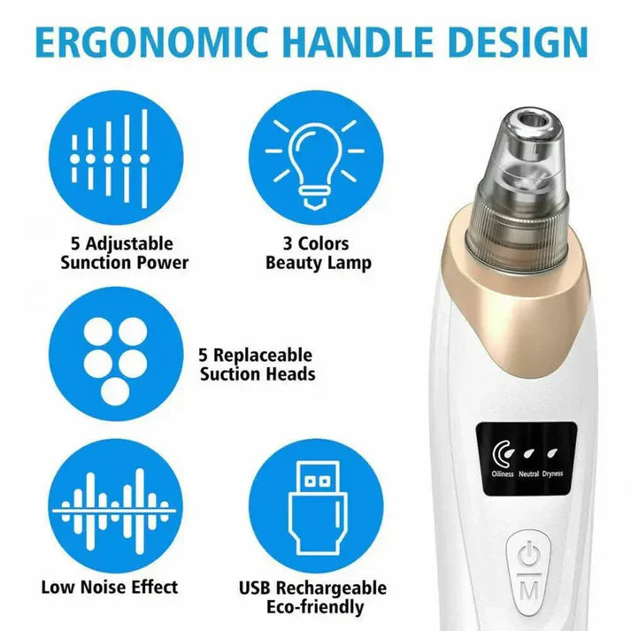 Rechargeable Blackhead Remover & Pore Cleanser